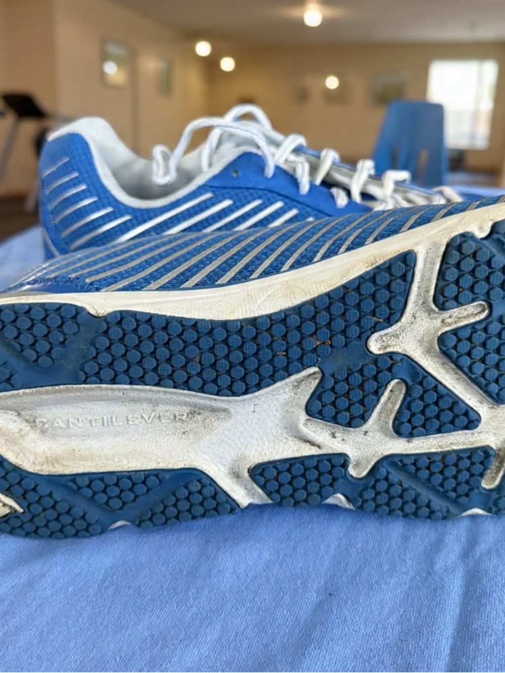 Blue Athletic Running Sneakers - Picture 4 of 4